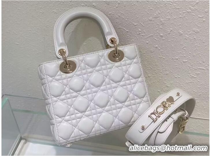 Buy Cheap SMALL LADY DIOR MY ABCDIOR BAG Latte Cannage Lambskin M0538ONG