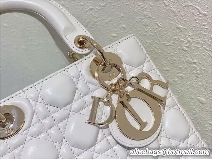 Buy Cheap SMALL LADY DIOR MY ABCDIOR BAG Latte Cannage Lambskin M0538ONG