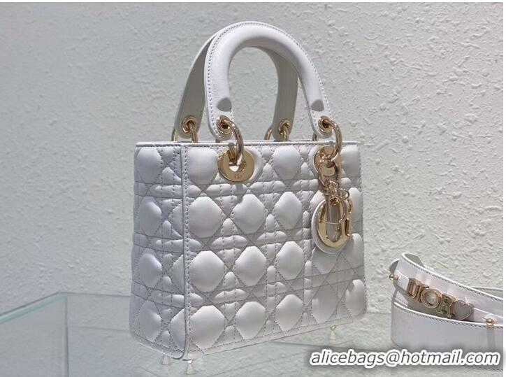 Buy Cheap SMALL LADY DIOR MY ABCDIOR BAG Latte Cannage Lambskin M0538ONG