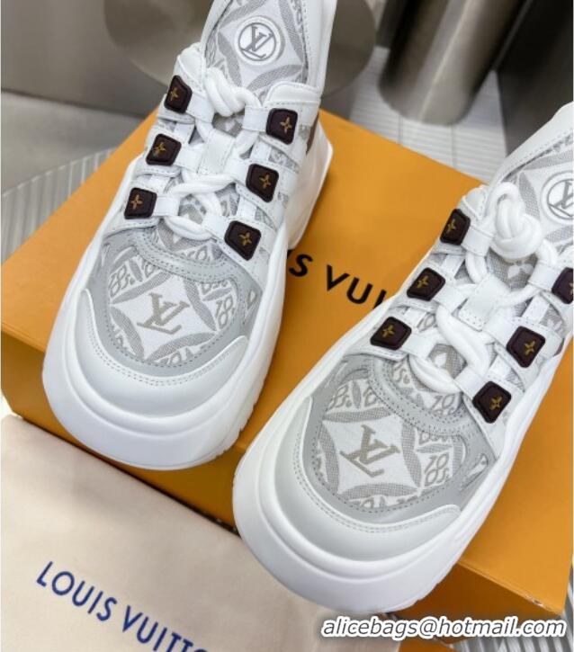 Luxurious Louis Vuitton Since 1854 Lv Archlight 2.0 Platform Sneakers Grey 022440