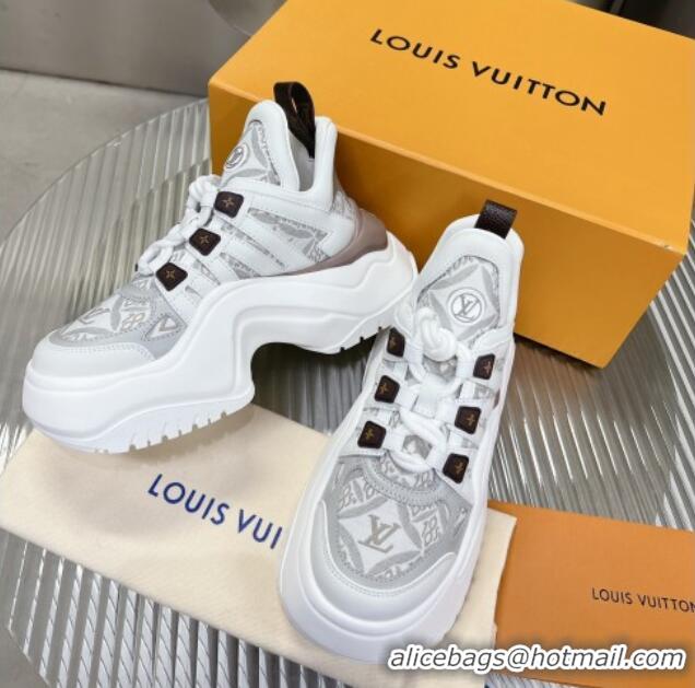 Luxurious Louis Vuitton Since 1854 Lv Archlight 2.0 Platform Sneakers Grey 022440