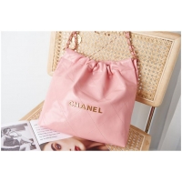 Reasonable Price CHANEL 22 SMALL HANDBAG AS3260 pink