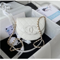 Top Quality Chanel Shoulder Bag AS3867 white