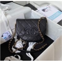 Luxurious Discount Chanel Shoulder Bag AS3867 black