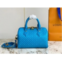 New Fashion Louis Vuitton Speedy Bandouliere 20 M22595 Blue