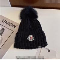 Trendy Design Moncler Knit Hat M1208 Black 2022