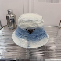 Unique Grade Prada Denim Bucket Hat 030796-2 2023