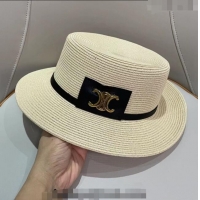 Classic Specials Celine Straw Hat 021621 Beige 2023