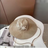 Good Product Celine Wide Brim Hat 021626 Grey 2023