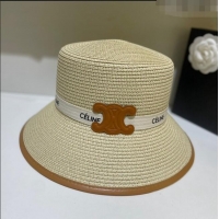 Top Grade Celine Straw Hat C22725 Beige 2023