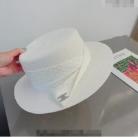 Top Grade Celine Straw Hat 031136 White 2023 