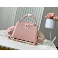 Buy Discount Louis Vuitton Capucines BB M21641 Jasmine Pink