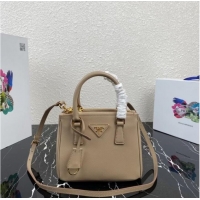 Cheapest Prada Galleria Saffiano leather mini-bag 1BA906 apricot