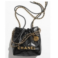 Good Product CHANEL 22 MINI HANDBAG AS3980 black