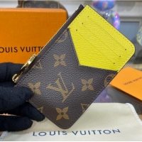 Traditional Discount Louis Vuitton Romy Card Holder M81880 Yellow