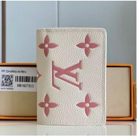 Top Grade Louis Vuitton POCKET ORGANIZER M81927 Trianon Pink