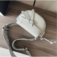 Reasonable Price Loewe Crossbody Bags Original Leather 61824 light gray