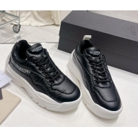 Grade Valentino Puff Sneakers Black 324018