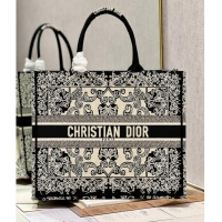 Top Quality LARGE DIOR BOOK TOTE Dior Brocart Embroidery M1286ZEC