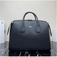 Top Quality Promotional Prada leather tote bag with 2NV995 black