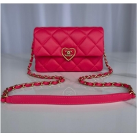 Buy Inexpensive Chanel MINI FLAP BAG AS3986 red