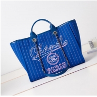 Trendy Design Chanel LARGE SHOPPING BAG B66941 BLUE