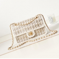 Good Product Chanel FLAP BAG AS3767 WHITE