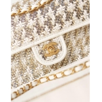 Good Product Chanel FLAP BAG AS3767 WHITE