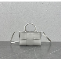 Top Quality Bottega Veneta Candy Arco Tote Bag 729029 white