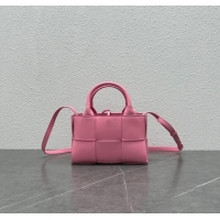 Promotional Bottega Veneta Candy Arco Tote Bag 729029 pink