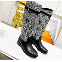 Best Price Louis Vuitton Since 1854 Westside High Boots Grey/Black 220152