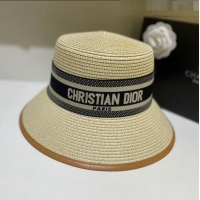 Buy New Cheap Dior Straw Hat D22730 Beige 2023