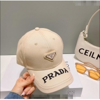 Low Cost Prada Baseball Hat 040702 Beige 2023