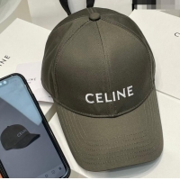 Super Quality Celine Baseball Hat C42007 Grey 2023