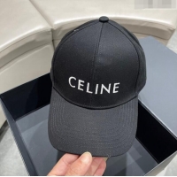 Luxurious Cheap Celine Baseball Hat C42002 Black 2023