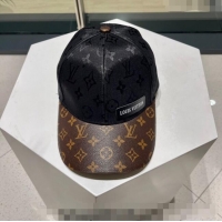 Reasonable Price Louis Vuitton Baseball Hat 0105 Black/Brown 2023