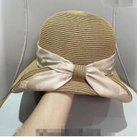 Cheapest Louis Vuitton Straw Bucket Hat 021655 Khaki 2023