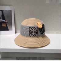 Best Price Loewe Bucket Straw Hat L021610 Beige 2023