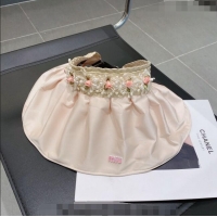 Shop Promotional Miu Miu Bloom Visor Hat MM3190 Light Pink 2023