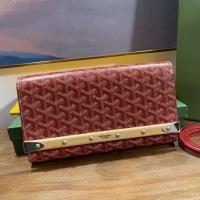 Shop Cheap Goyard Original Monte-Carlo Clutch With Leather Strap 8981 Red