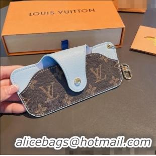 Famous Brand Louis Vuitton Glasses Case 042925 Blue 2022