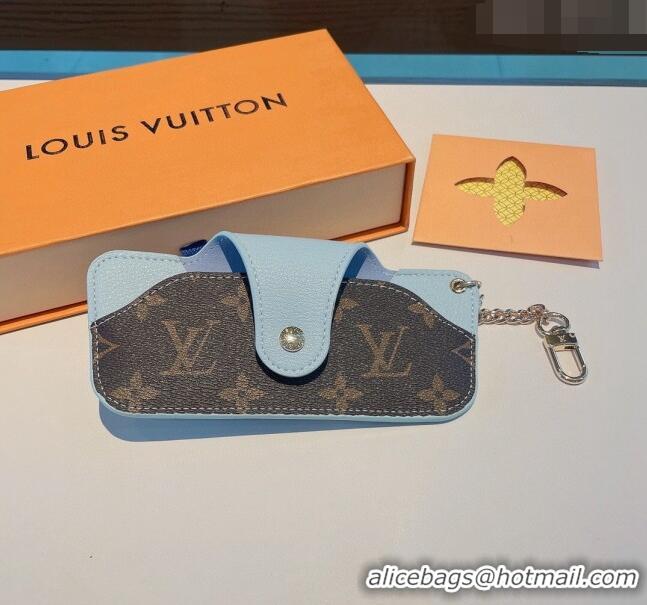 Famous Brand Louis Vuitton Glasses Case 042925 Blue 2022