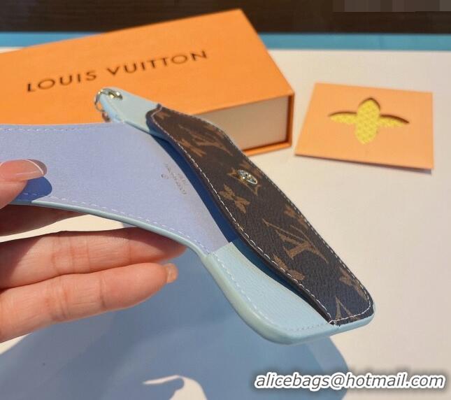 Famous Brand Louis Vuitton Glasses Case 042925 Blue 2022