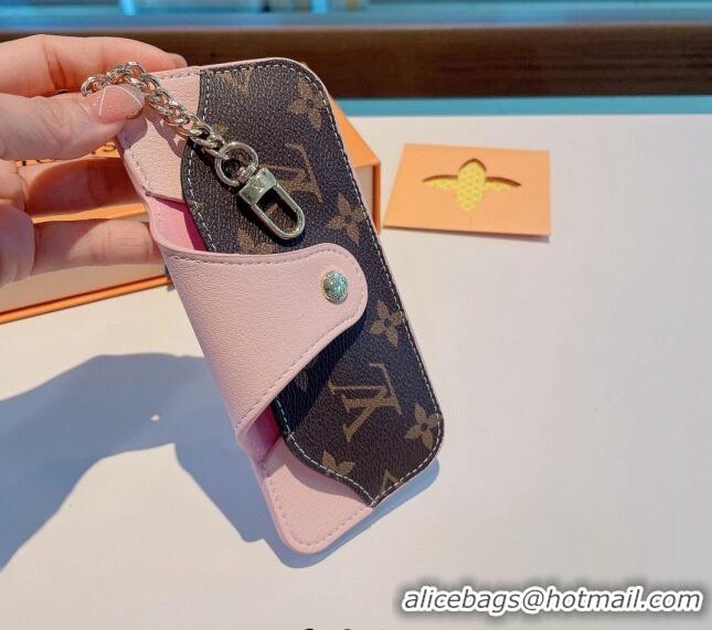 Well Crafted Louis Vuitton Glasses Case 042926 Pink 2022