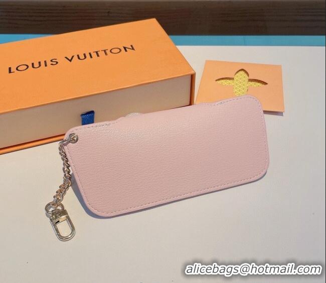 Well Crafted Louis Vuitton Glasses Case 042926 Pink 2022