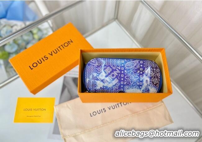 Trendy Design Louis Vuitton GM Sunglasses Case GI0764 Blue/White 2022