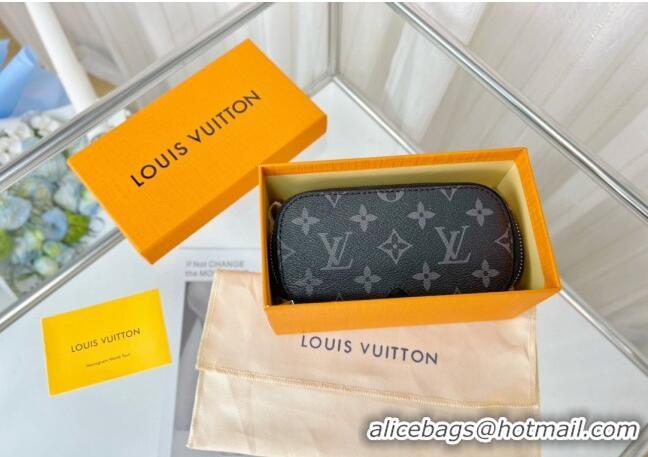 Grade Design Louis Vuitton GM Sunglasses Case/Pouch GI0654 Black Monogram Canvas 2022