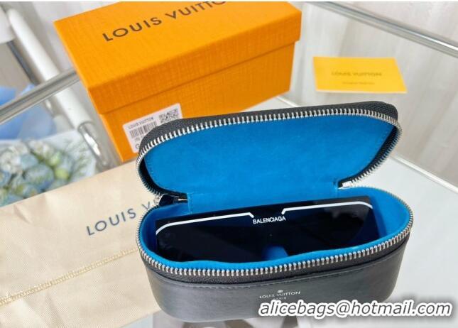 Grade Design Louis Vuitton GM Sunglasses Case/Pouch GI0654 Black Monogram Canvas 2022