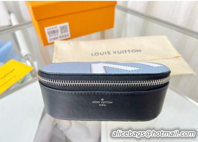 Well Crafted Louis Vuitton Leather GM Sunglasses Case GI0750 2022