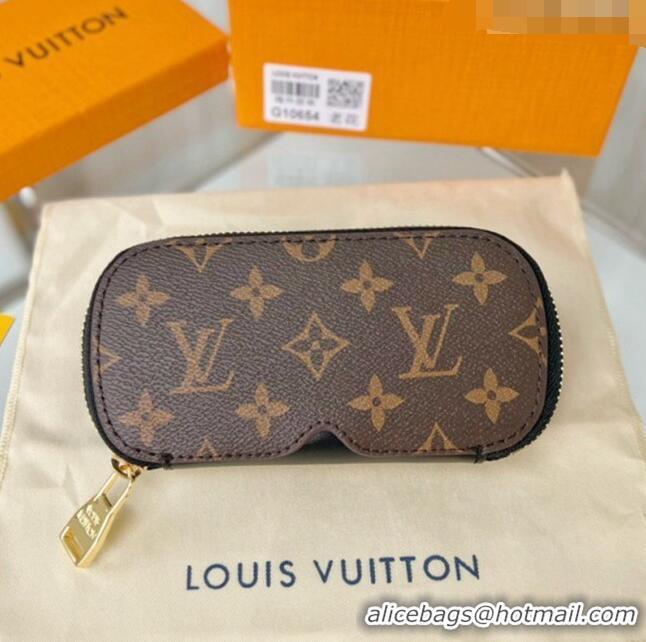 Top Quality Louis Vuitton GM Sunglasses Case/Pouch Monogram Canvas 2022 GI0633